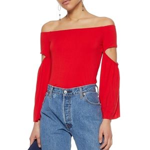 NWT Bailey 44 Top in True Red - Size S
